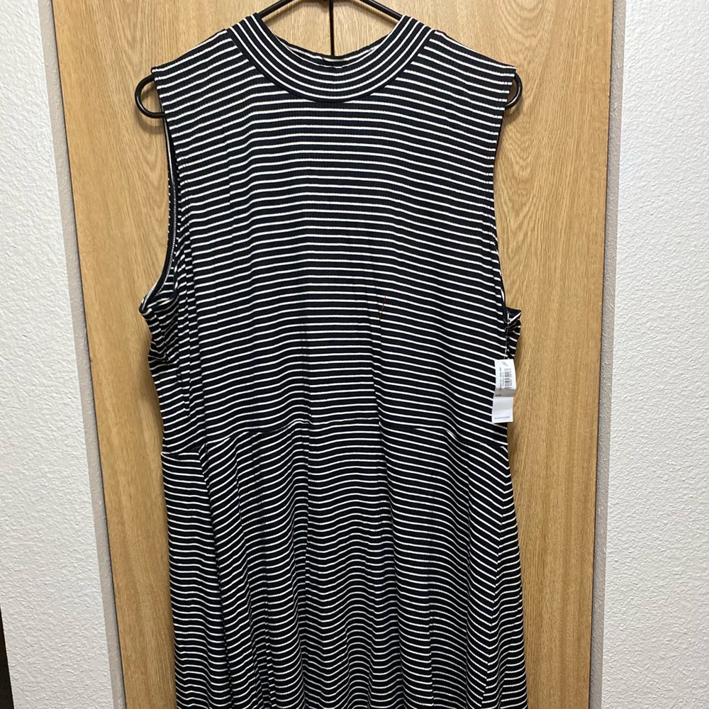 High neck dress